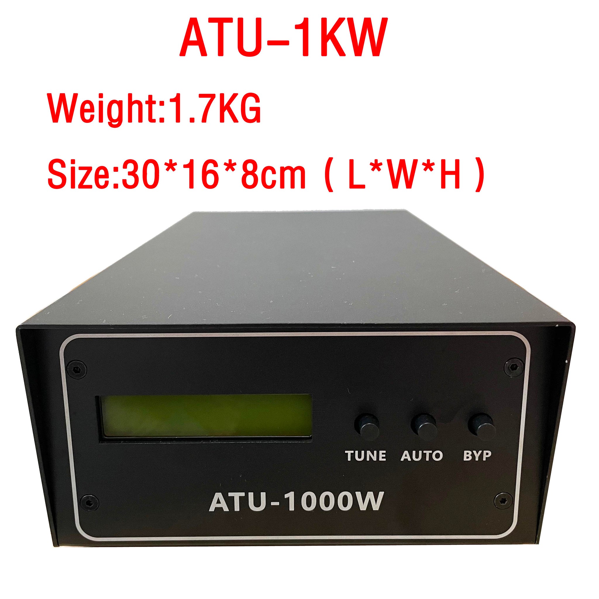 ATU-100 upgraded ATU-1000 ATU1000 ATU-1KW Automatic Antenna Tuner 7x7 (ATU-1000W by N7DDC) assemble with case