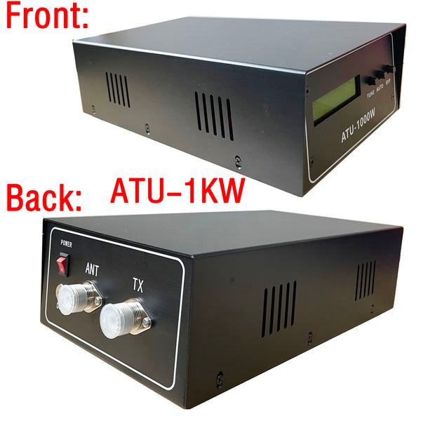 ATU-100 upgraded ATU-1000 ATU1000 ATU-1KW Automatic Antenna Tuner 7x7 (ATU-1000W by N7DDC) assemble with case