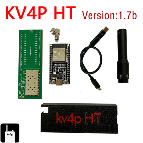 kv4p HT Turn your Android phone into a modern ham radio transceiver kits and assembled one all VAILABLE IN 1.7 and 2.0 version