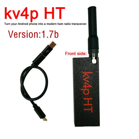 kv4p HT Turn your Android phone into a modern ham radio transceiver kits and assembled one all VAILABLE IN 1.7b VHF and 2.0 VHF UHF version