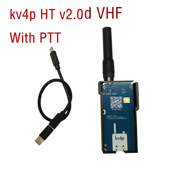 kv4p HT Turn your Android phone into a modern ham radio transceiver kits and assembled one all VAILABLE IN 1.7b VHF and 2.0 VHF UHF version