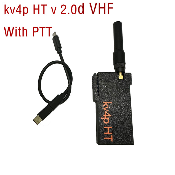 kv4p HT Turn your Android phone into a modern ham radio transceiver kits and assembled one all VAILABLE IN 1.7b VHF and 2.0 VHF UHF version