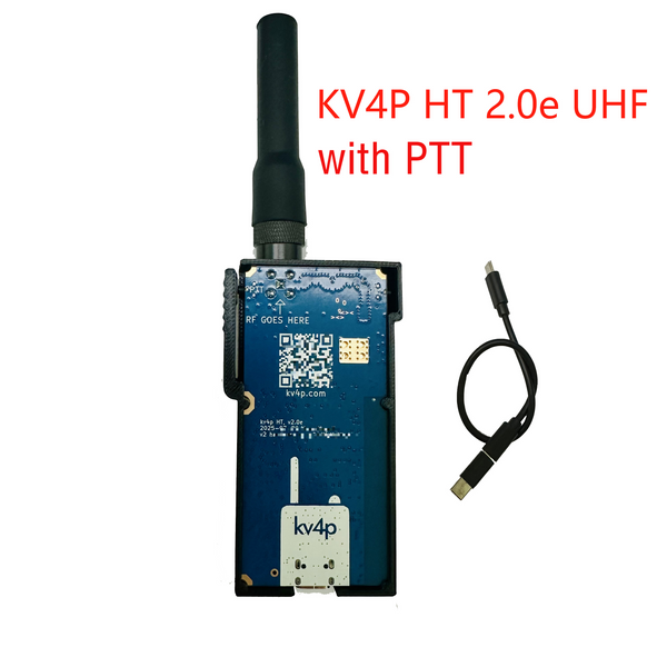 kv4p HT Turn your Android phone into a modern ham radio transceiver kits and assembled one all VAILABLE IN 1.7b VHF and 2.0 VHF UHF version