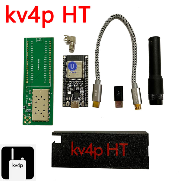 kv4p HT homebrew VHF radio Android phone into ham radio transceiver PCB v1.7 SA818-V SA818S radio module