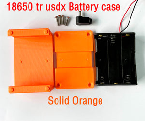 tr uSDX Transceiver 18650 Battery Case Kits By DL2MAN